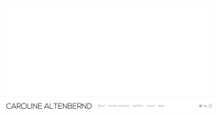 Desktop Screenshot of carolinealtenbernd.com